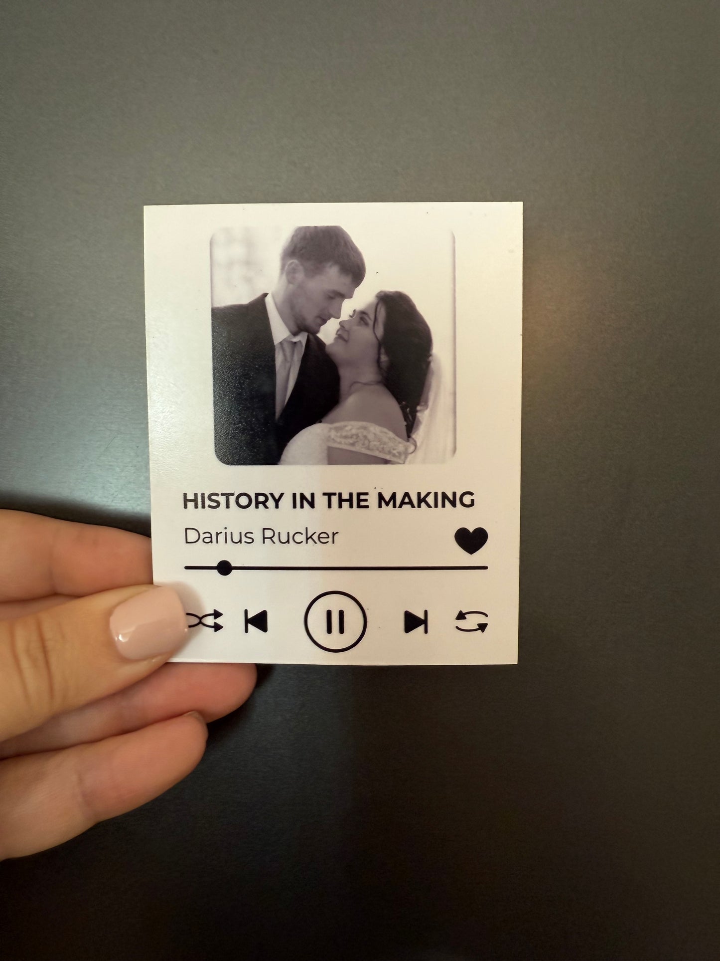 "Our Song" Custom Album Cover Magnet