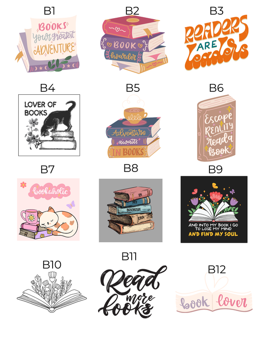 The "Just One More Chapter" Set: Magnets, Mirrors & More