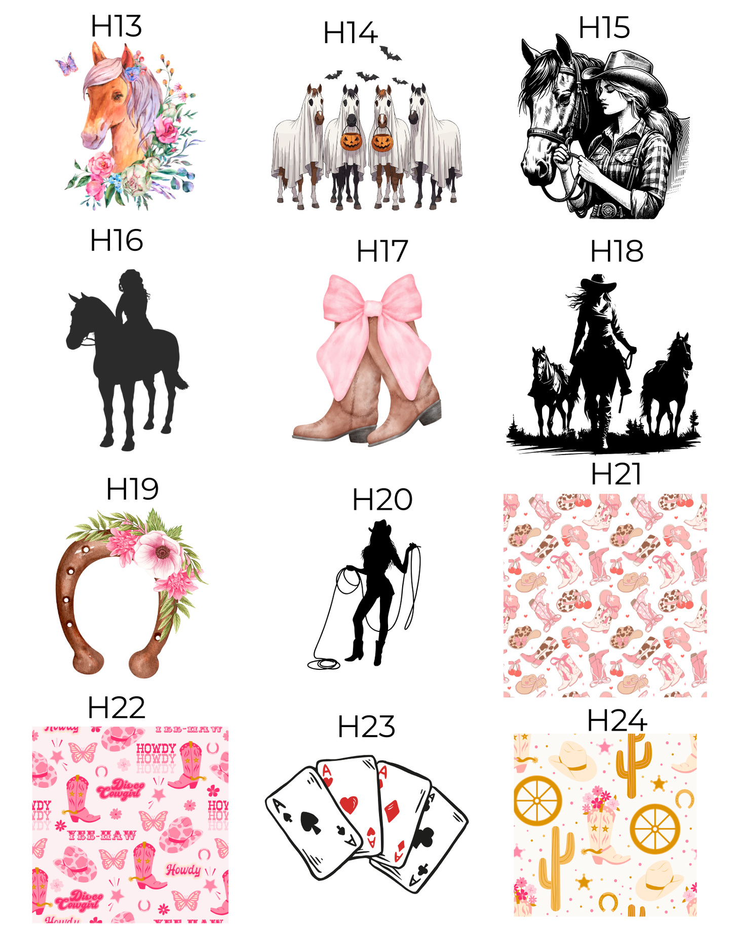 The Equestrian Collection: Pick Your Product