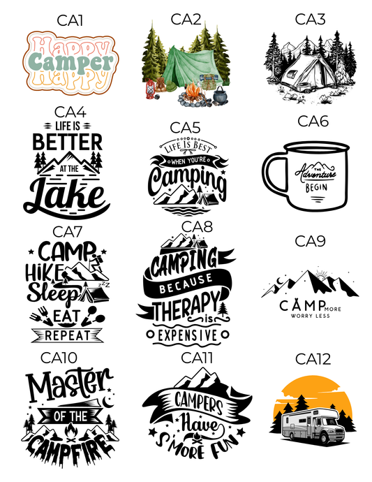 The Happy Camper Collection: Pick Your Product