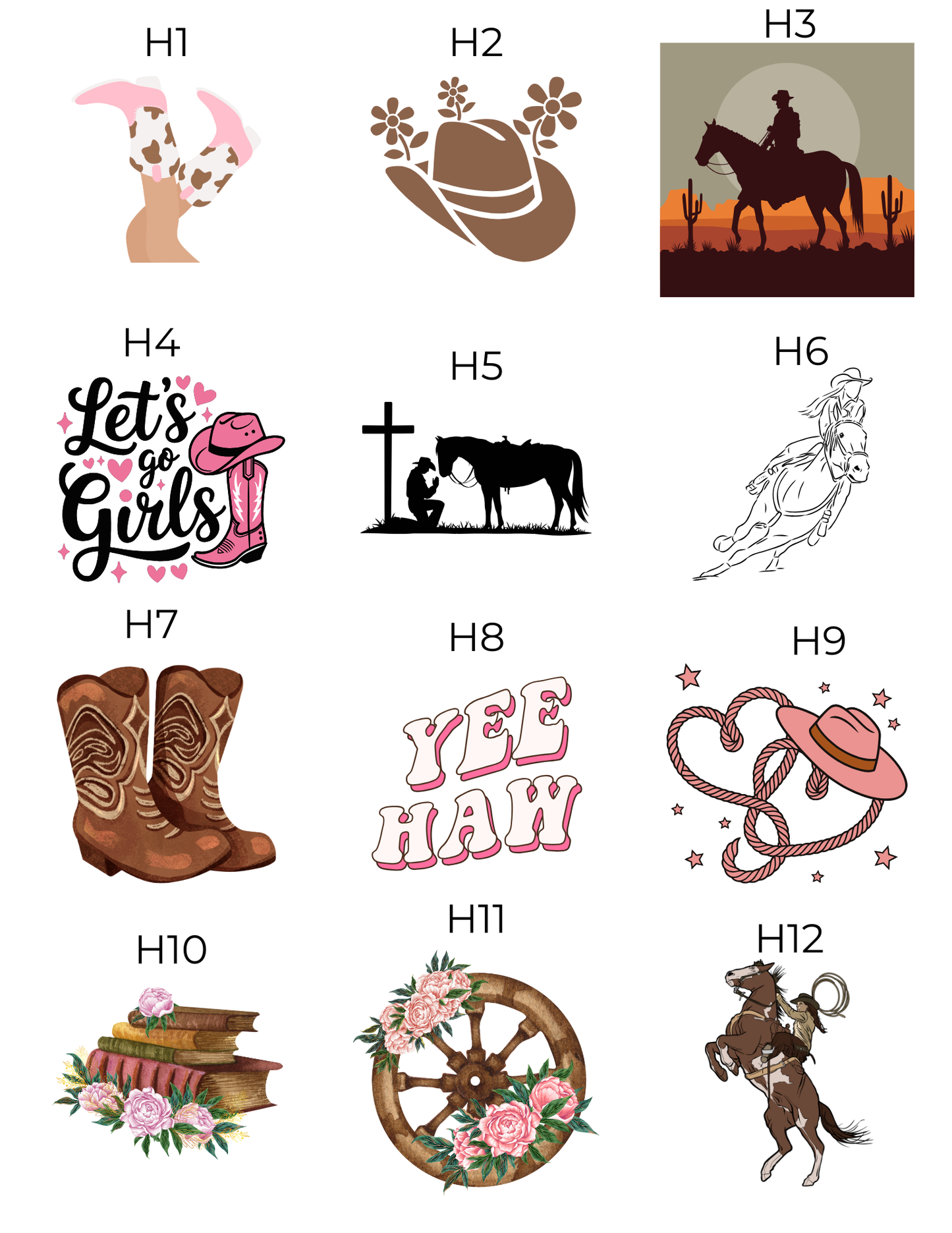 The Equestrian Collection: Pick Your Product