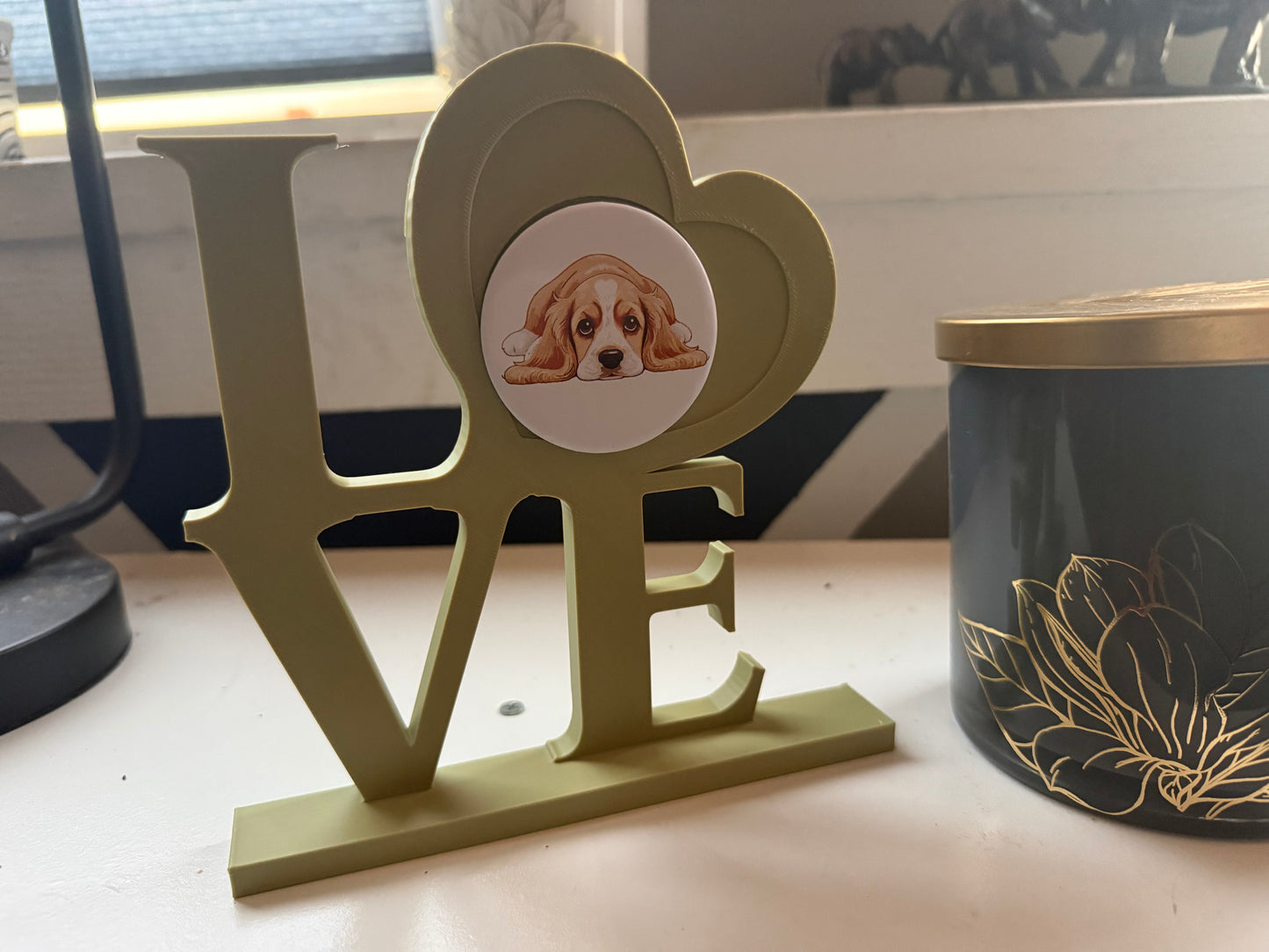 The "Infinity Heart" Frame – For Your Favorite 2.25" Round Magnet