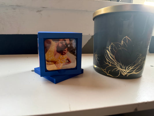360° Kinetic Cube Magnet Frame
