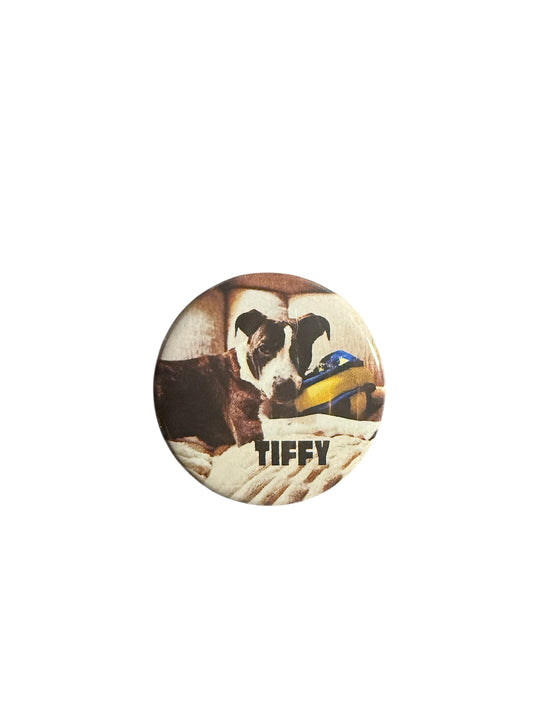 Tiffy - 2.25" Round Magnet