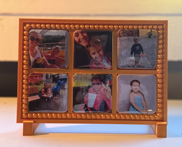 The "Gallery Six": 3D Printed Multi-Magnet Showcase