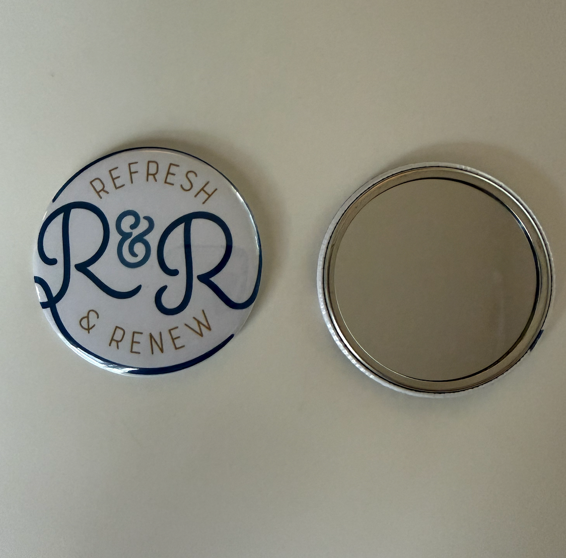 2" Round Custom Pocket Mirror