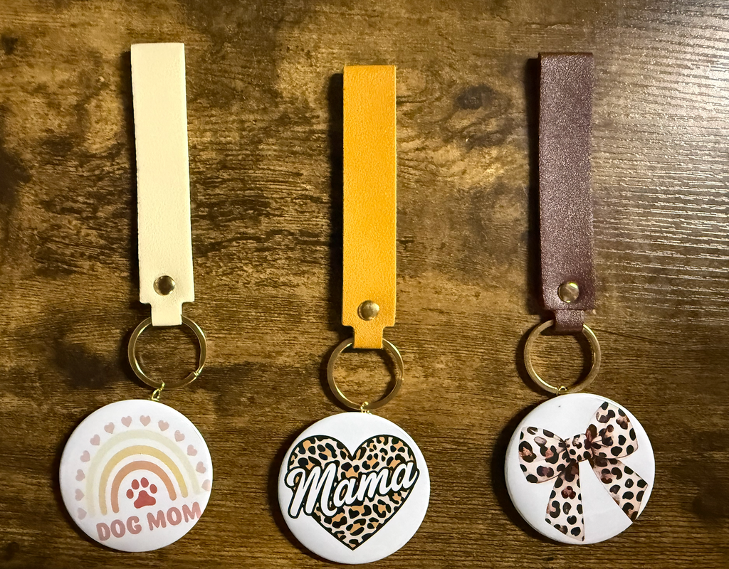 2" Round Custom Key Chain