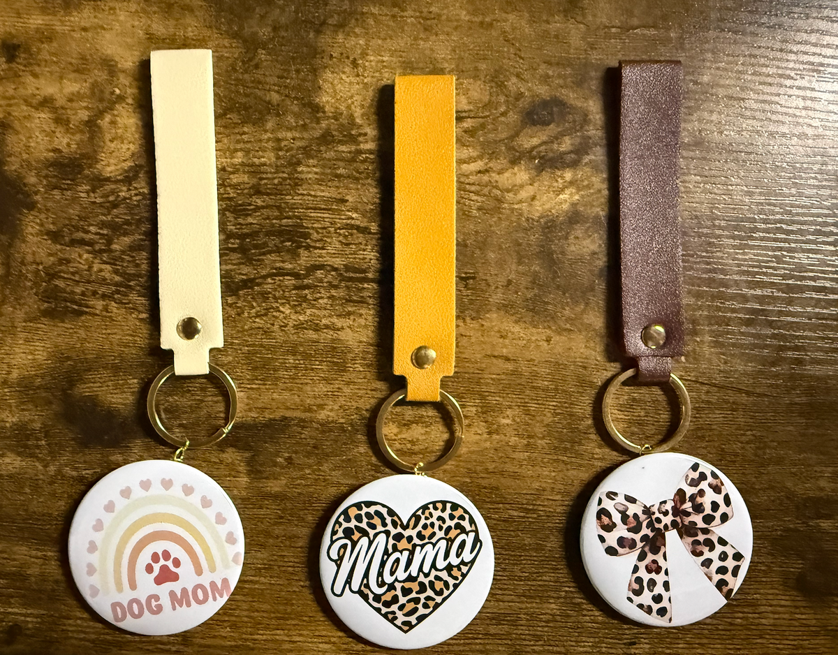 2" Round Custom Key Chain